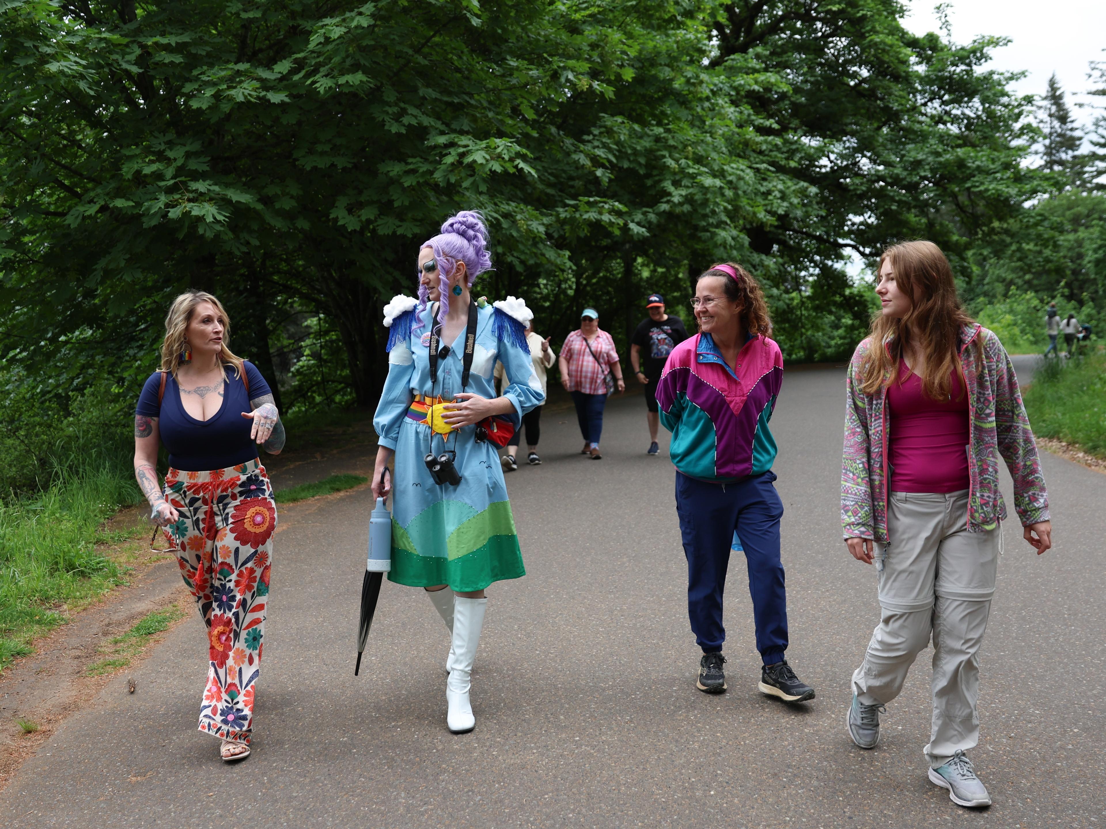 These Portland trail guides build community through science, education and whimsy — in drag