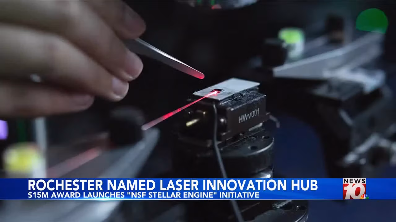 Rochester area gets about $31 million to become the country’s laser innovation hub